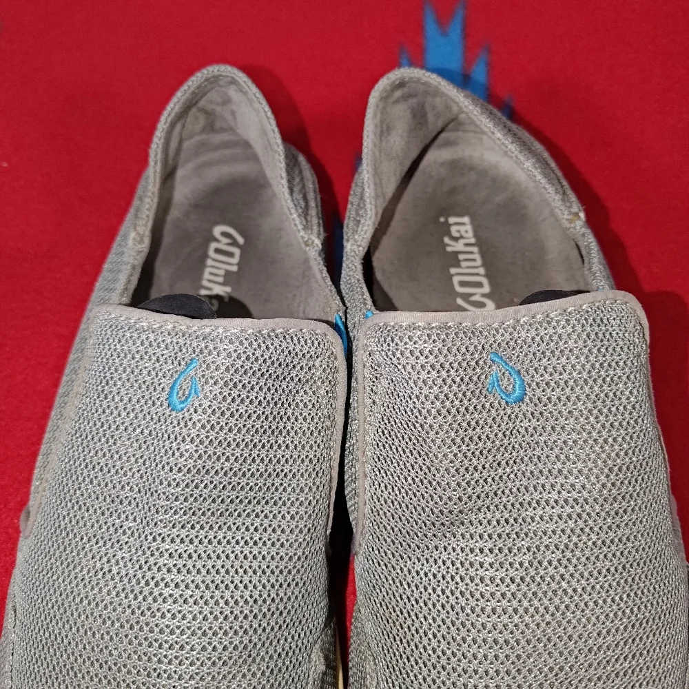 Olukai Nohea Mesh Boy's Slip-On Shoes US B5 EUR 37